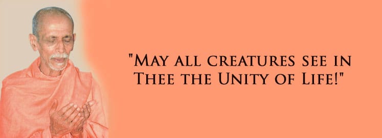 The Prayer of Sri Swami Chidananda