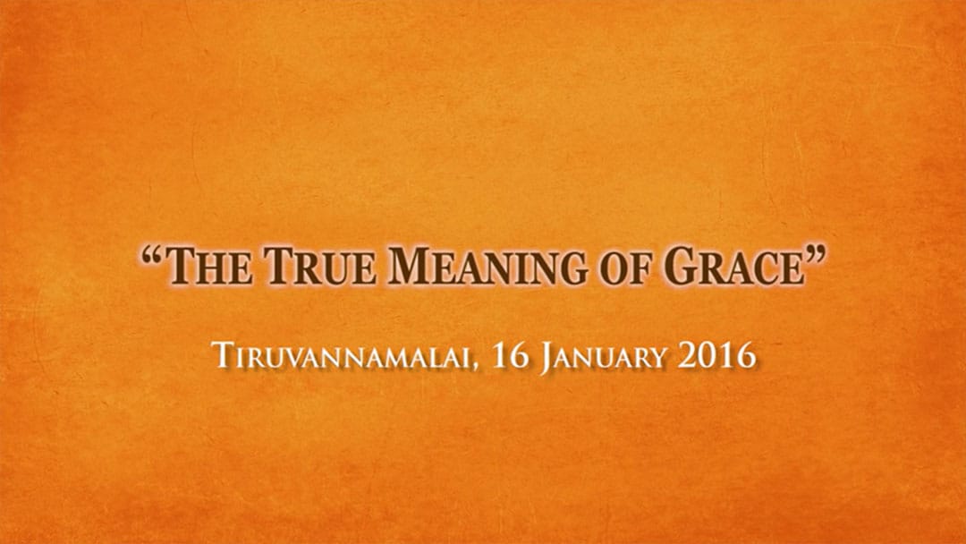 The True Meaning of Grace