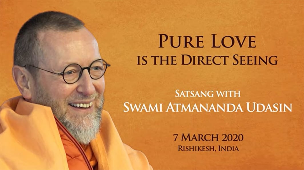 Pure Love is the Direct Seeing